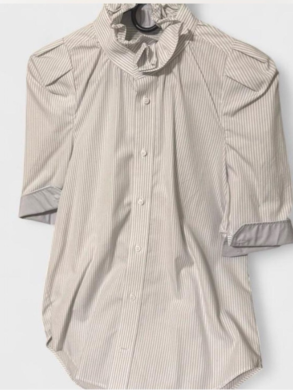 KMJ Kate Mchale Jensen Bontina Button down shirt S Like New Crisp